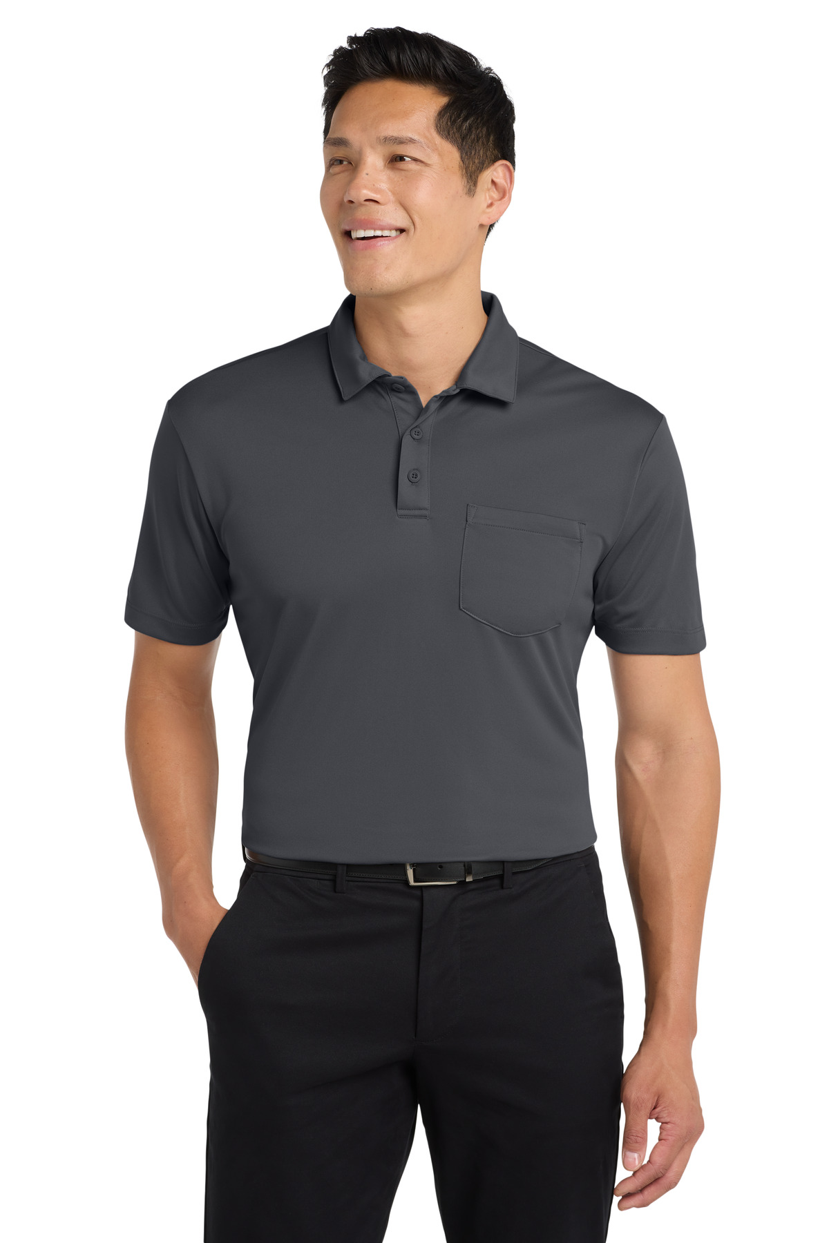 Port Authority Silk Touch Performance Pocket Polo. K540P 31