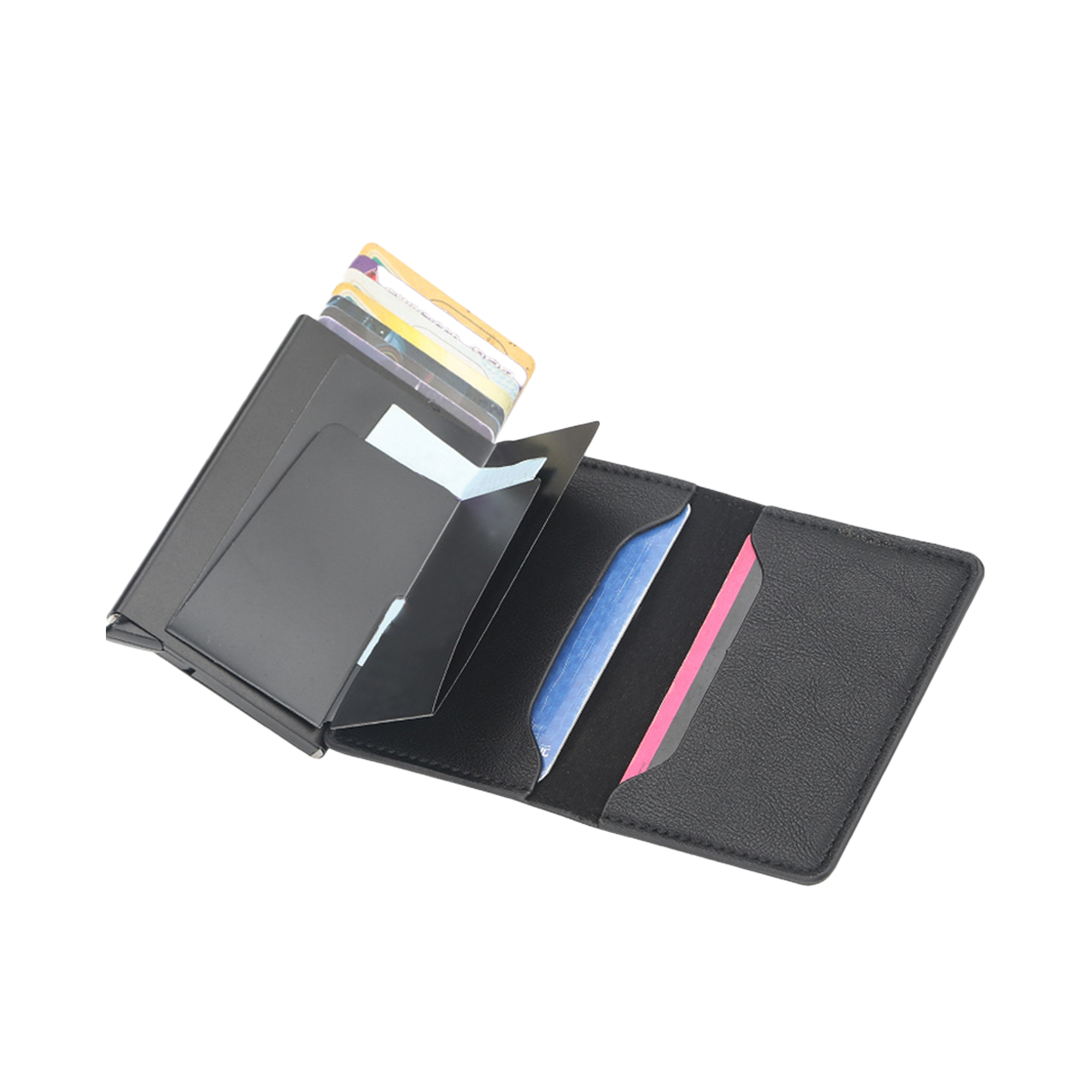 Pu Credit Card Id Holder 3