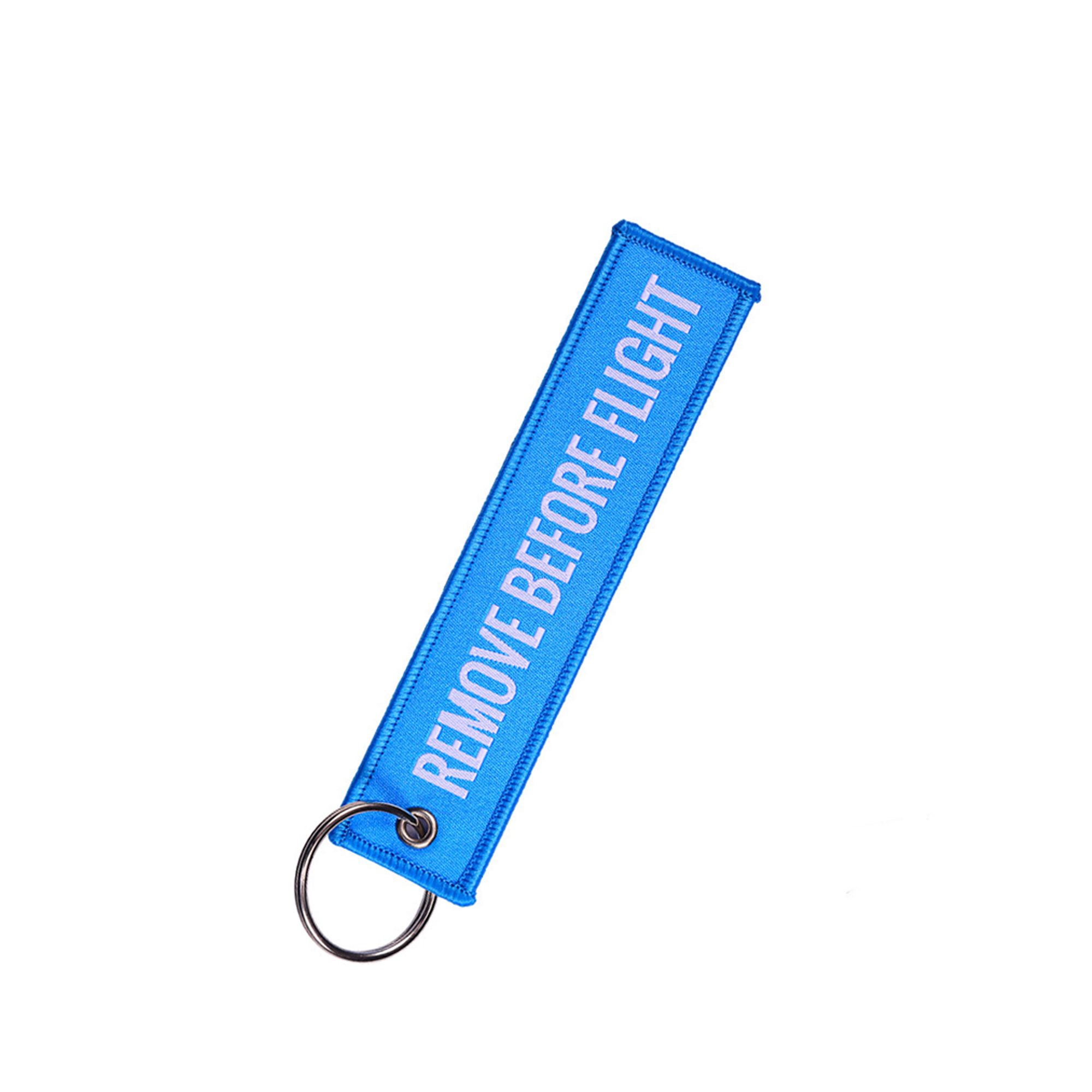 5.5" x 1.2" Weaving Label Keychain 5