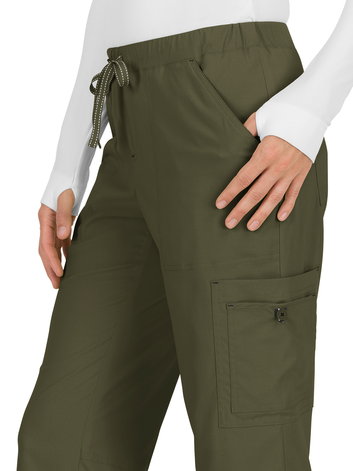 koi - Basics - Women's Eight-Pocket Stretch Cargo Holly Pant 61