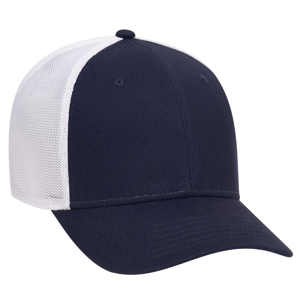 OTTO CAP® OTTO COMFY FIT® 6 Panel Low Profile Mesh Back Trucker Hat 15