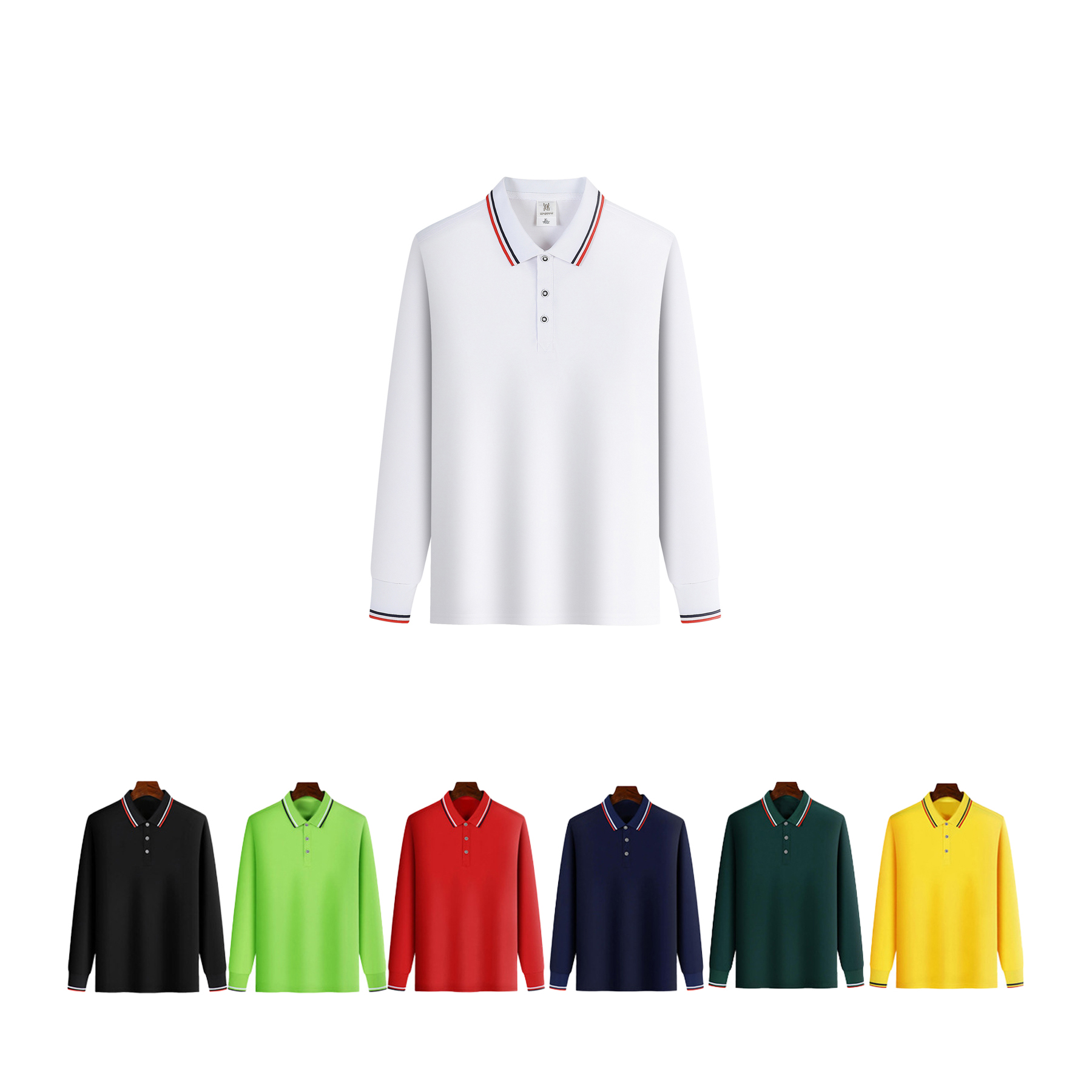 Polo Shirts Long Sleeve 2