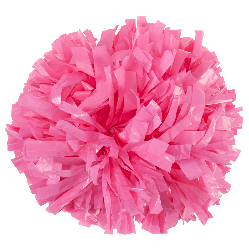 Custom Plastic Show Pom - Solid Color 13