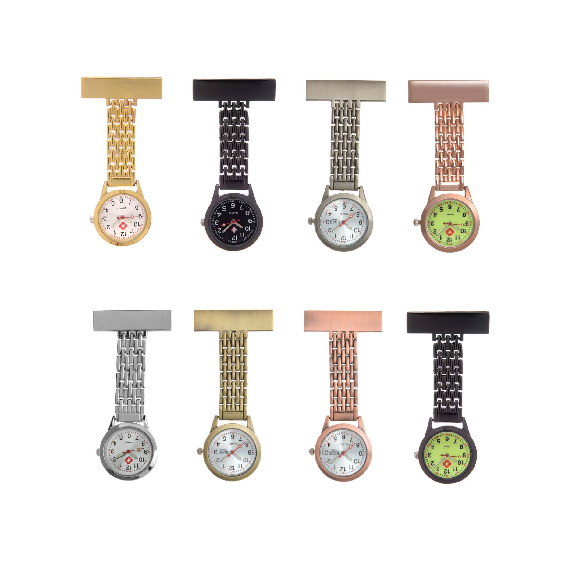 Medical Pocket Metal Luminous Nurse Watch 3