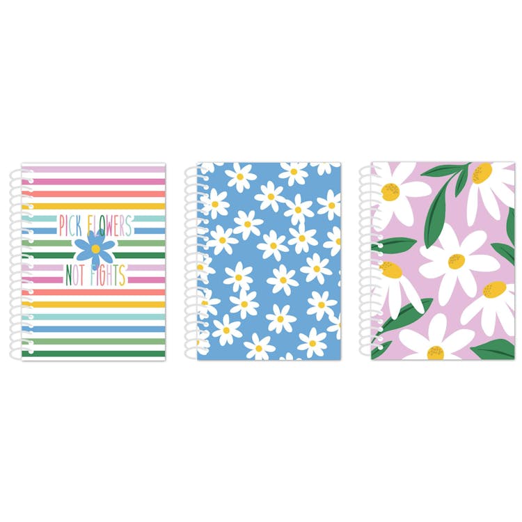 Fat Books - 3 Covers 150 Sheets 5.5" X 4" 2