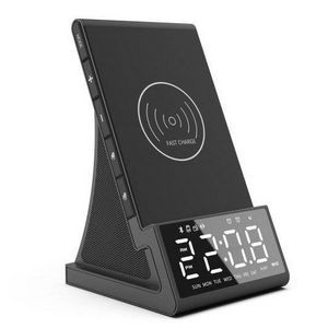 Wireless Charger With Speaker And Clock 2