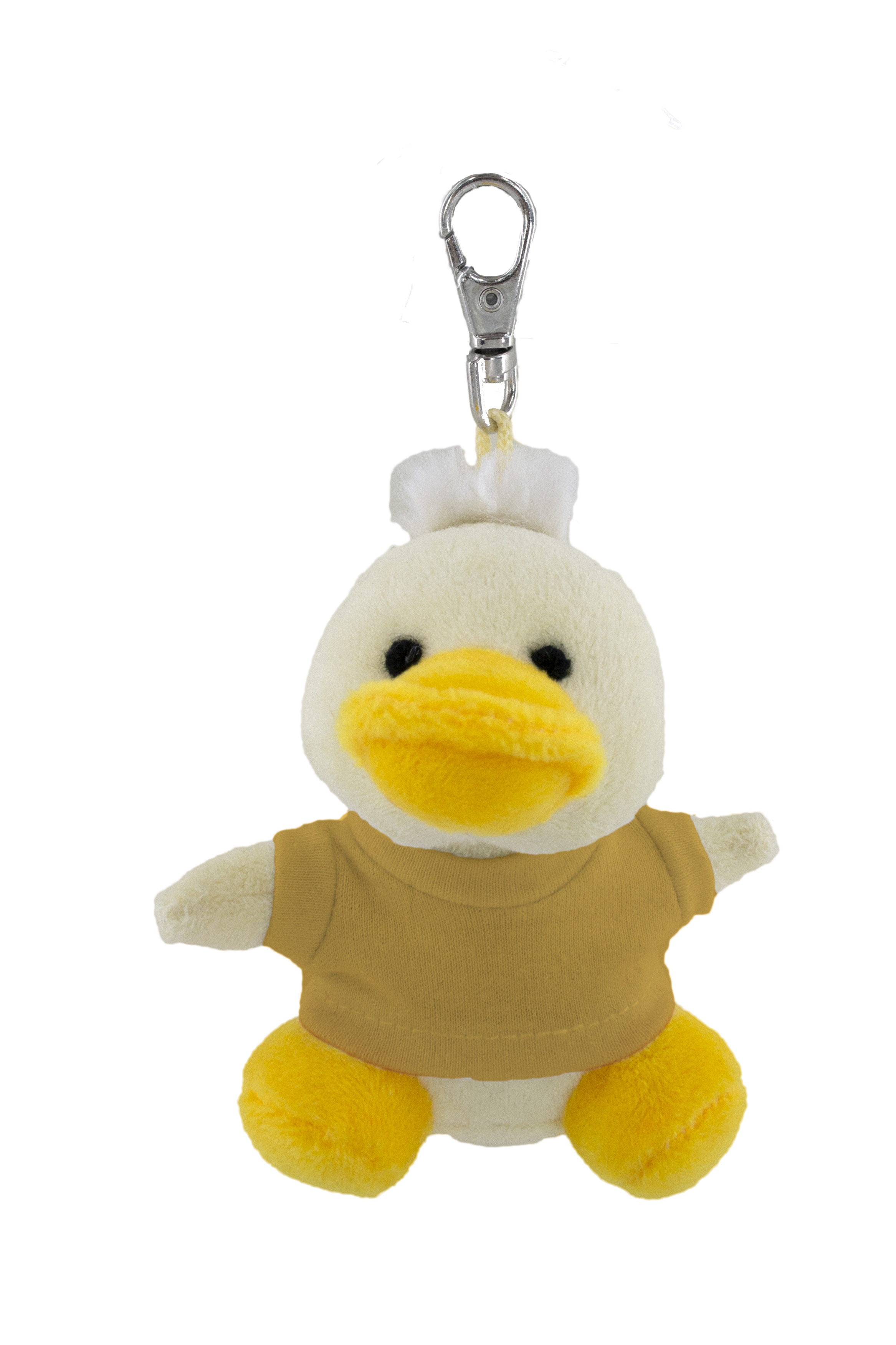 Soft Plush Duck Keychain With Tee 20