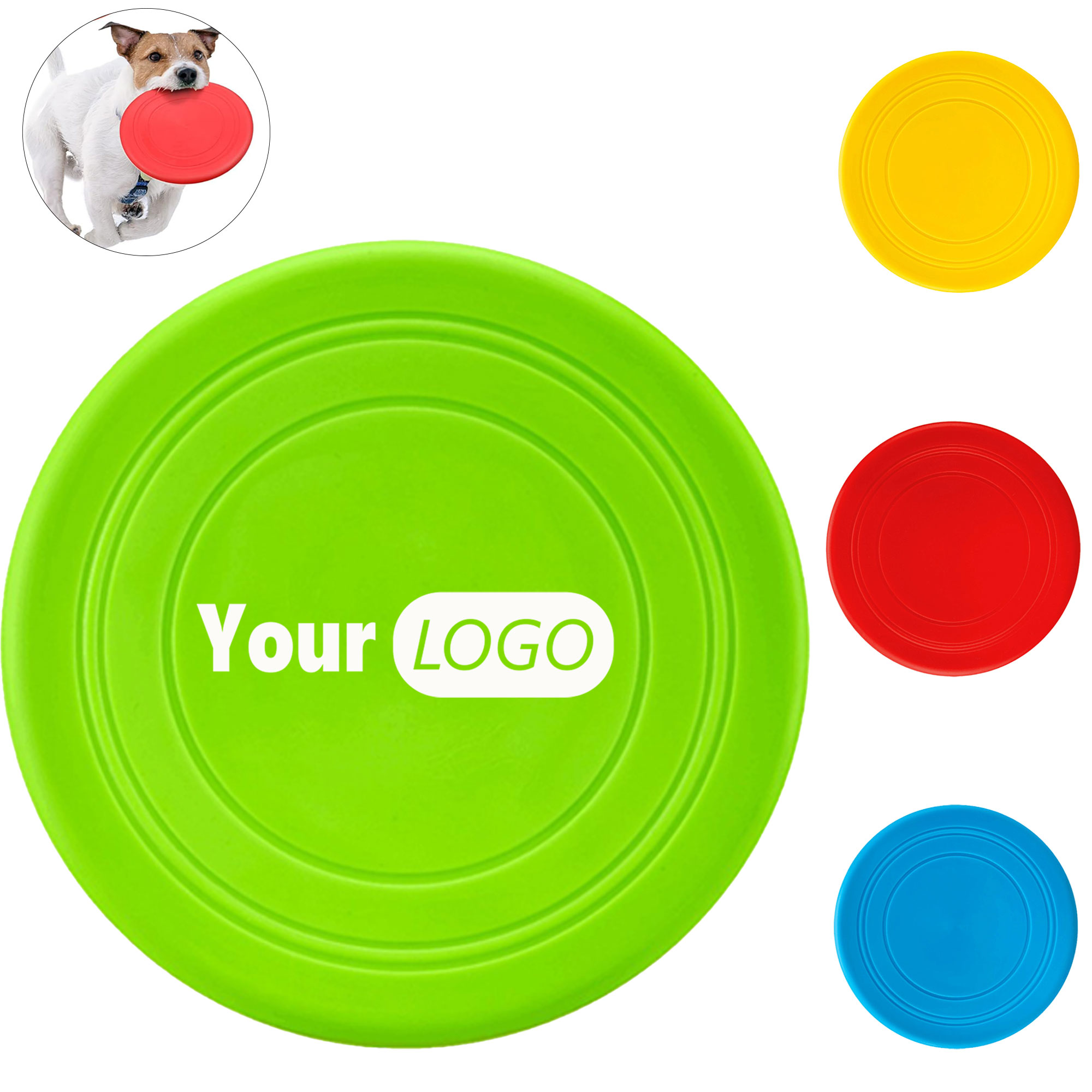 Soft Rubber Interactive Lightweight Flying Disc 4