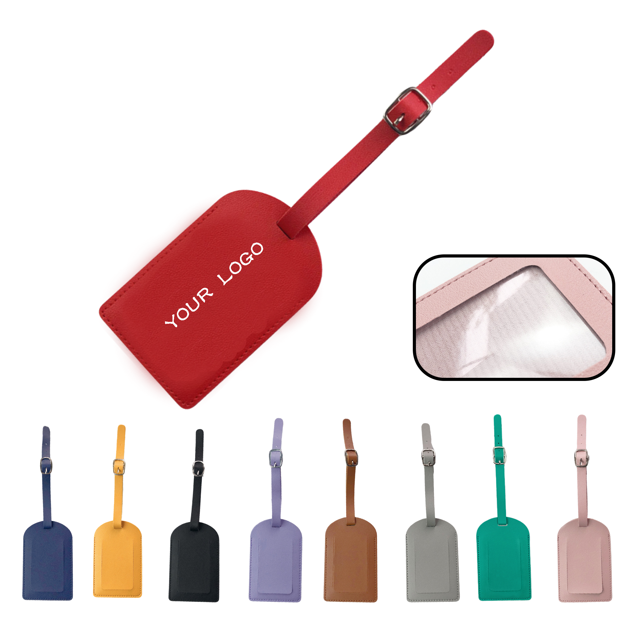 MOQ 20 PCS Privacy Protection Bag Tag 2