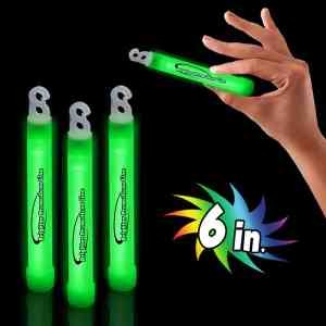 Green 6" Premium Glow Light Stick