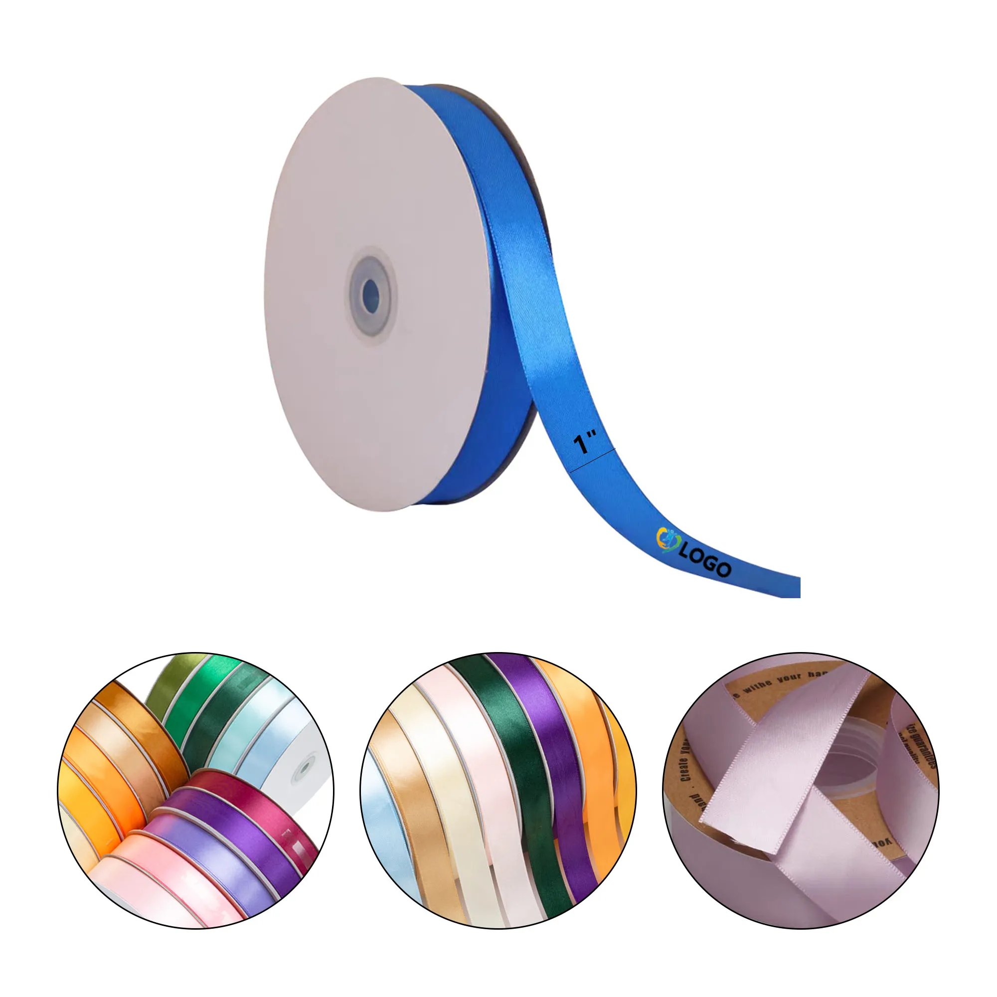 1 Inch Polyester Ribbon Roll 100 Yard 3
