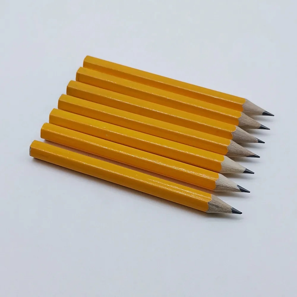 Hex Shape Wooden Golf Pencil 9