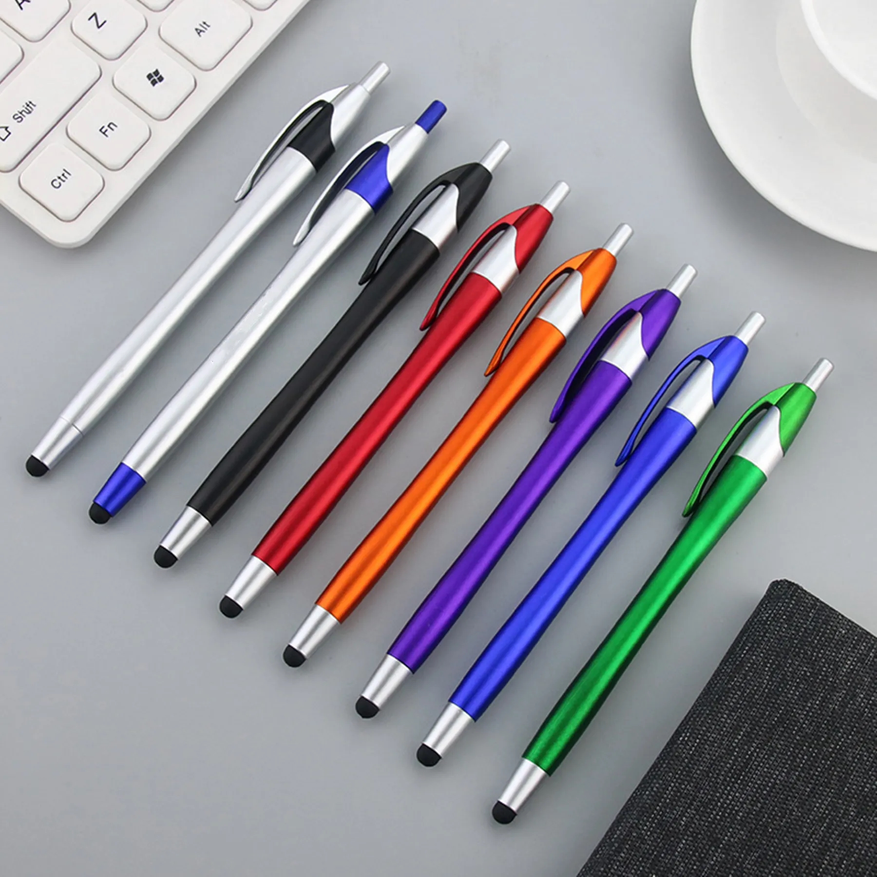 Touch Screen Plastic Stylus Ballpoint Pen 7