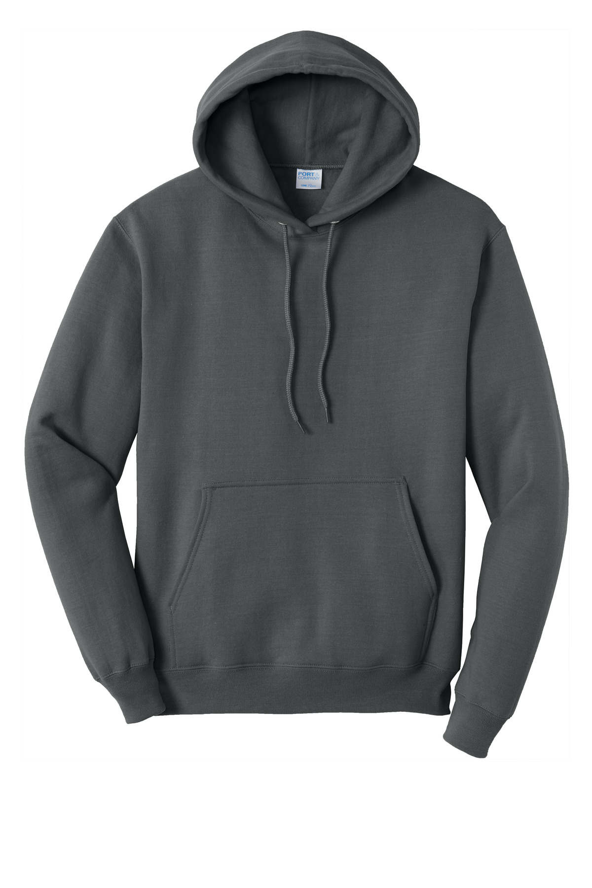 Port & Co Tall Core Fleece Pullover Hooded Sweatshirt PC78HT, custom hoodie or sweatshirt with logo imprint 1