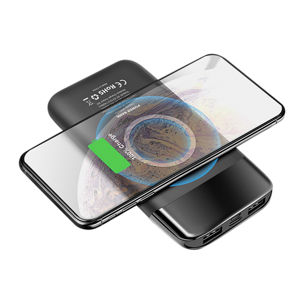 LED Display Hybrid Qi Charger 3