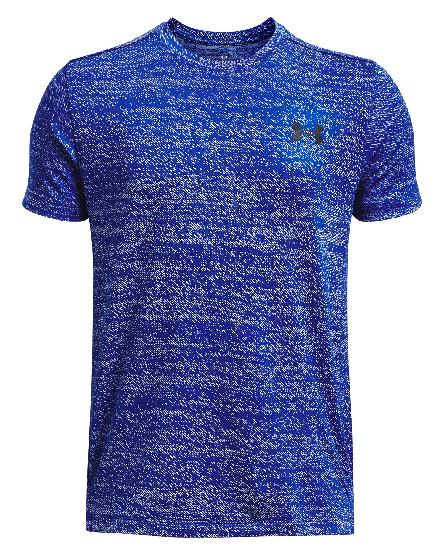 UA Tech Vent Jacquard Boys' Short Sleeve 6
