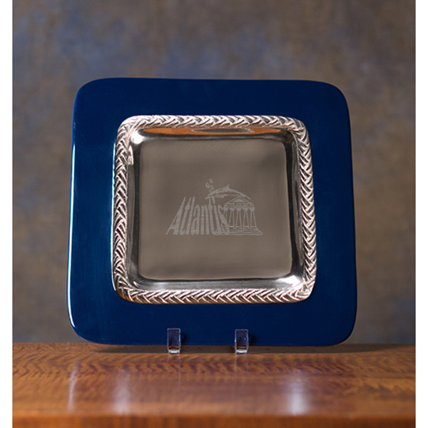 Navy Blue Stockton Serving Tray 2