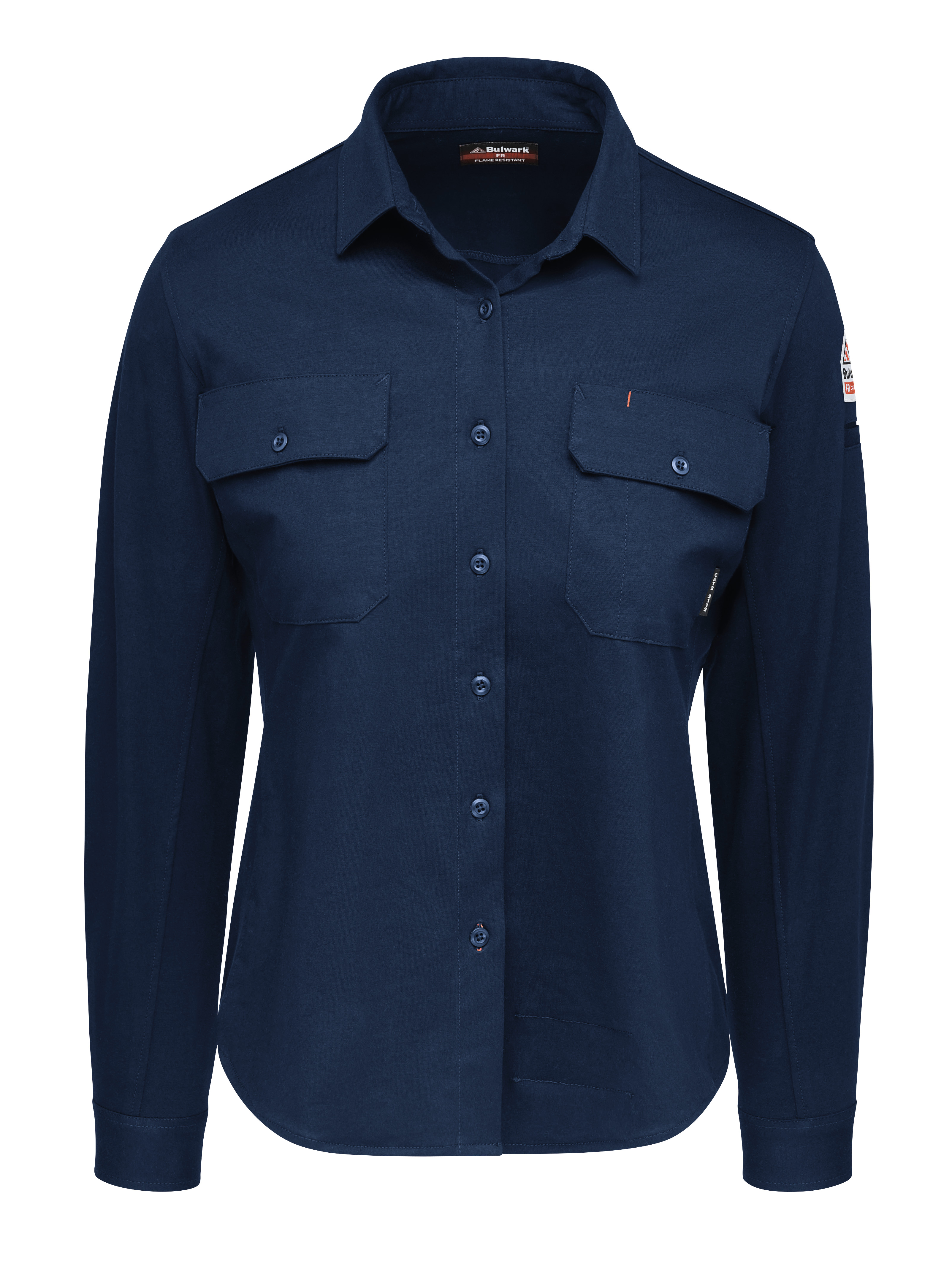 Bulwark® Women's Flex Knit Button Down Shirt 2