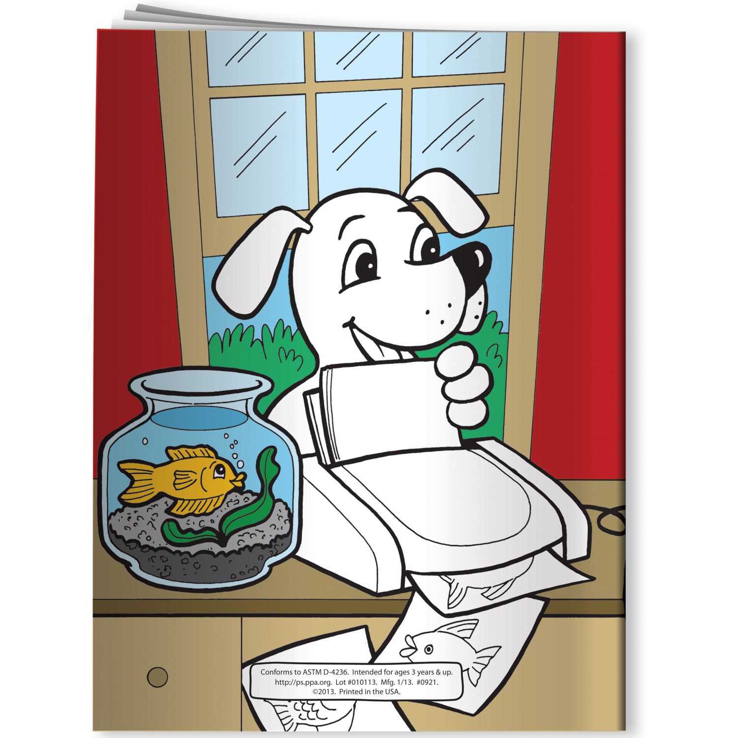 Coloring Book - Meet Webby The Internet Safety Cat 3