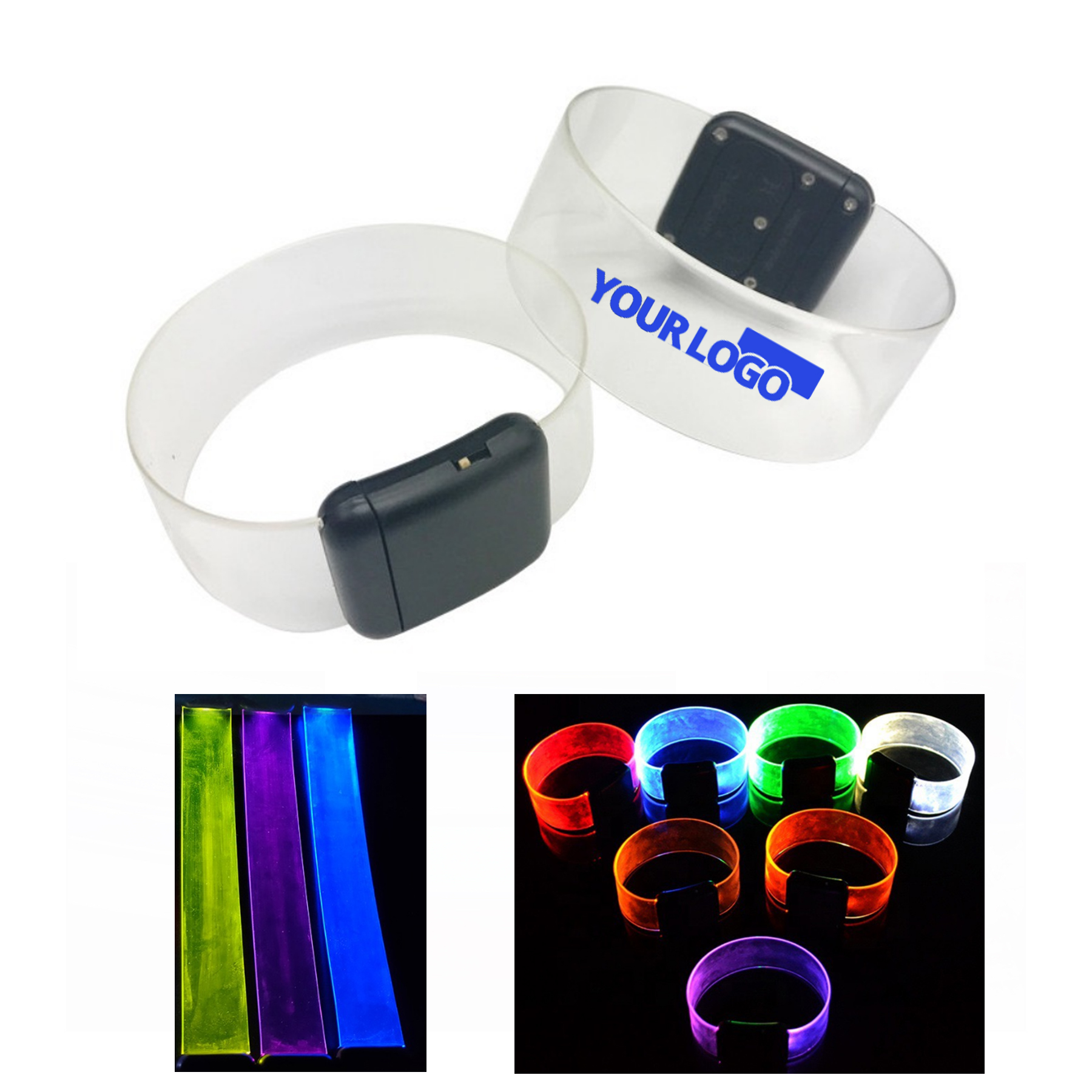 LED Glow In The Dark Magnetic Bracelet 2