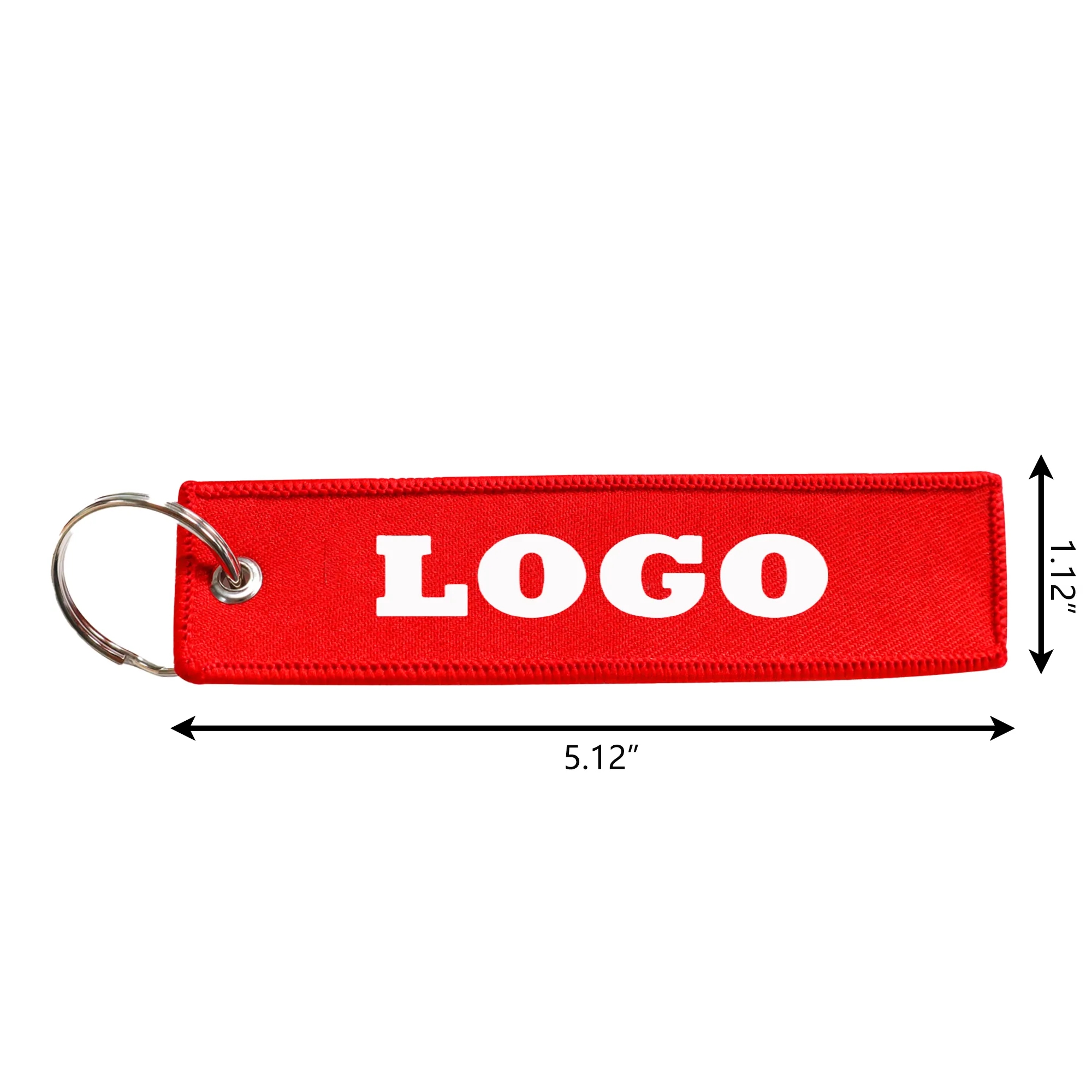 Embroidery Keychain Luggage Tag MOQ 100 2