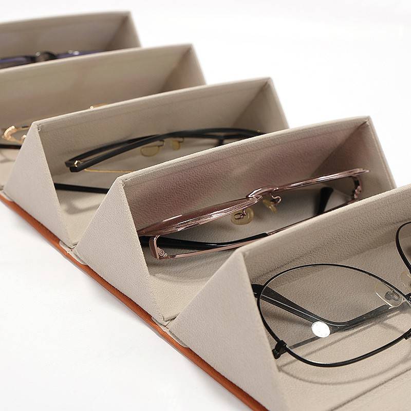 Travel Glasses Case Multiple Pairs Eyeglasses Storage Box 9