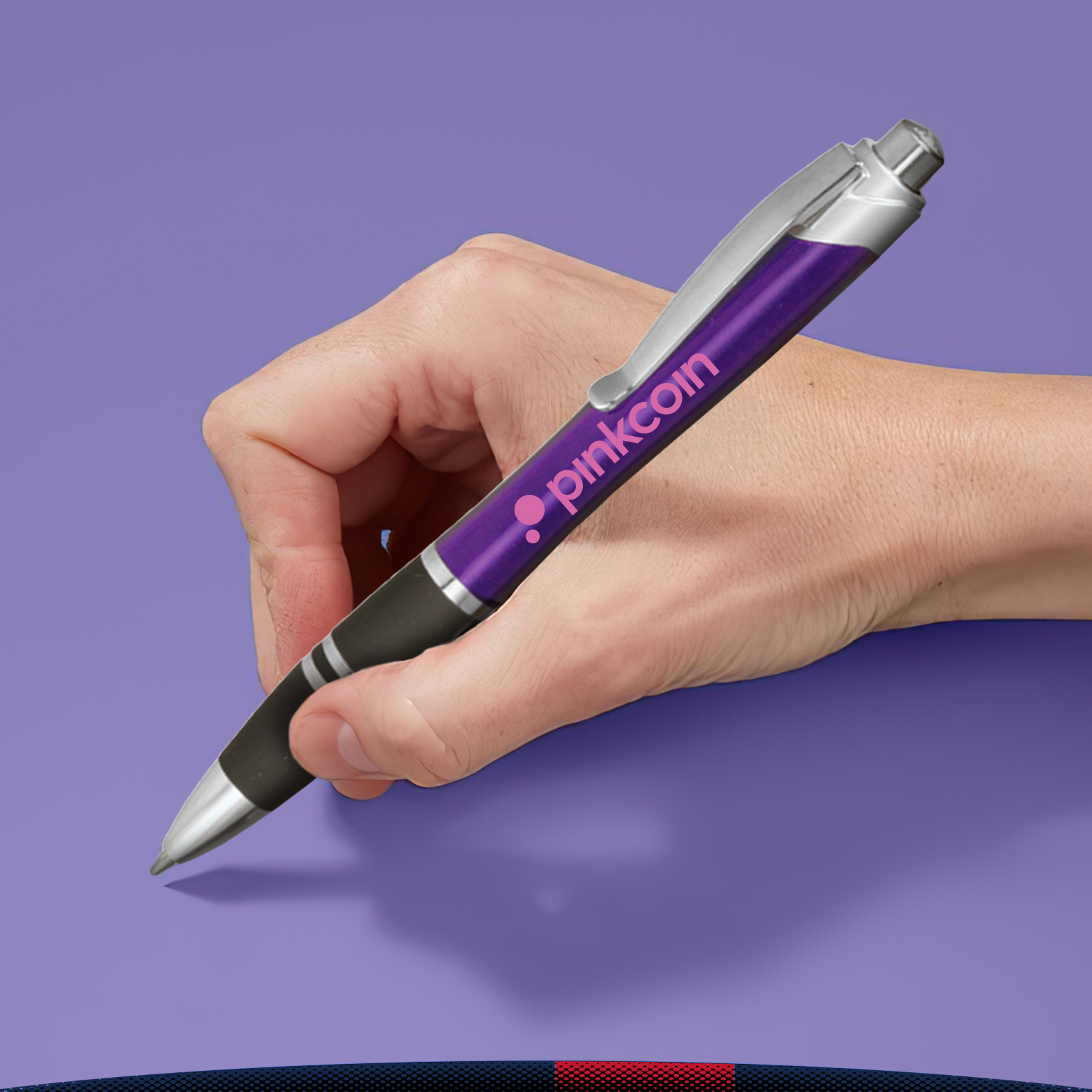 Lexus Silver Accent Plastic Pens 2