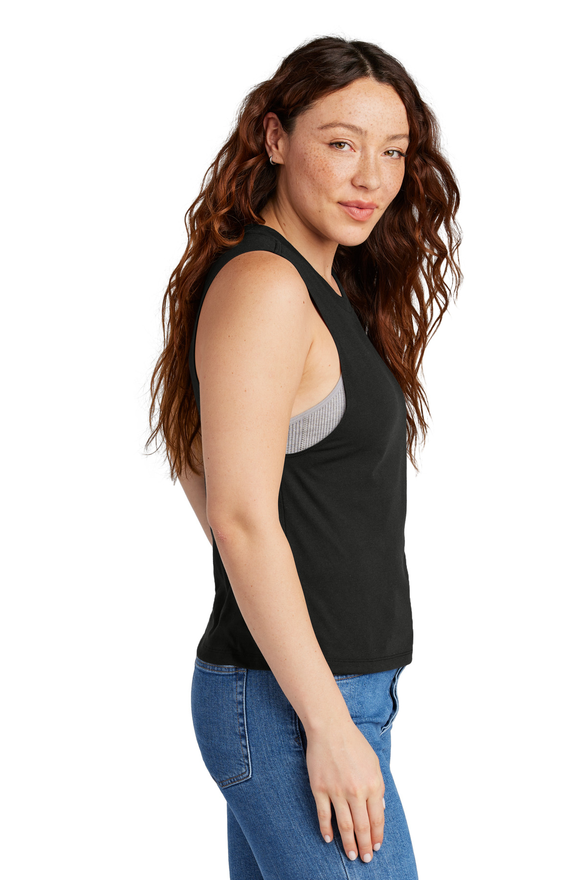 Allmade Women's Tri-Blend Muscle Tank AL2020 41