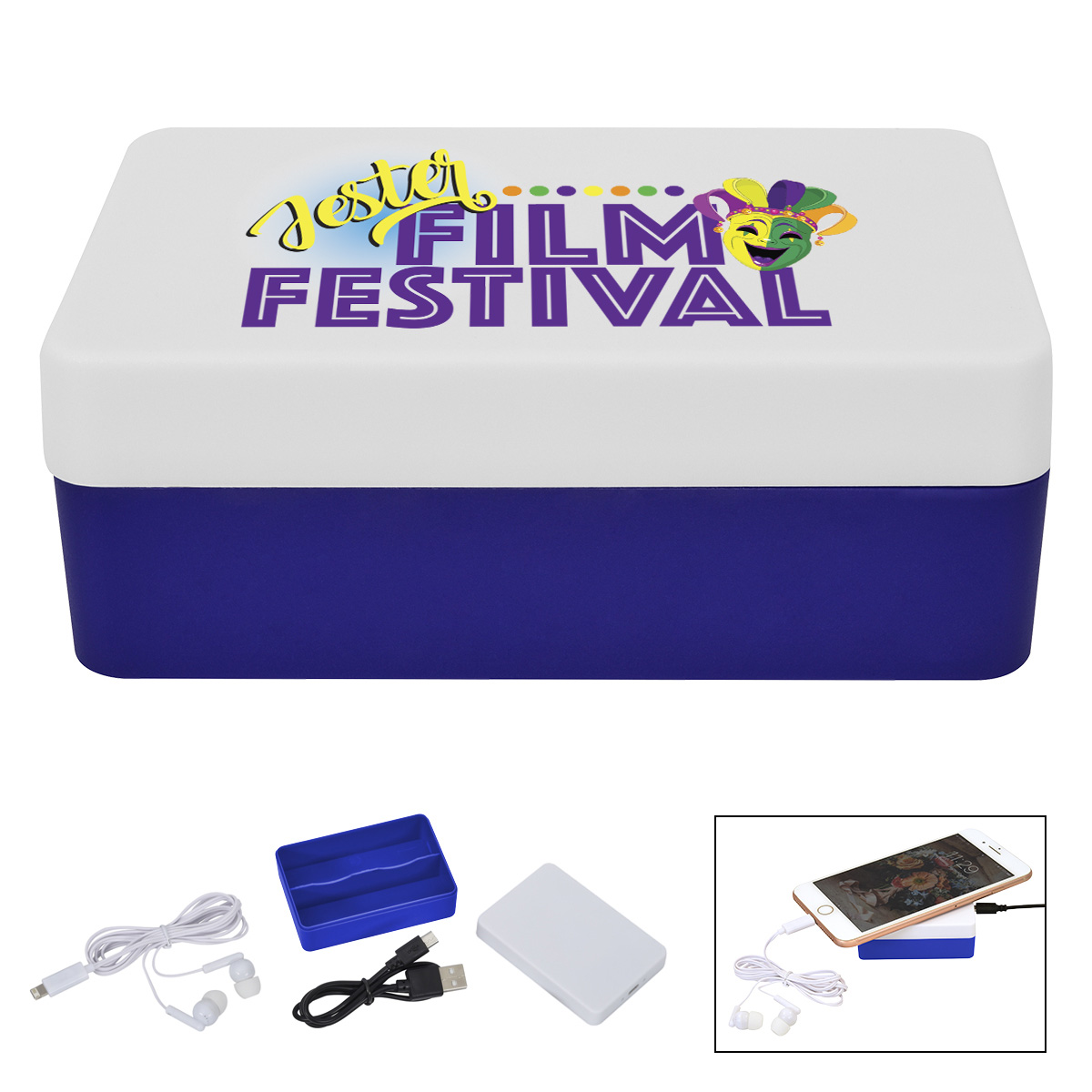 3-In-1 Stowaway Wireless Charging Kit With Earbuds 28