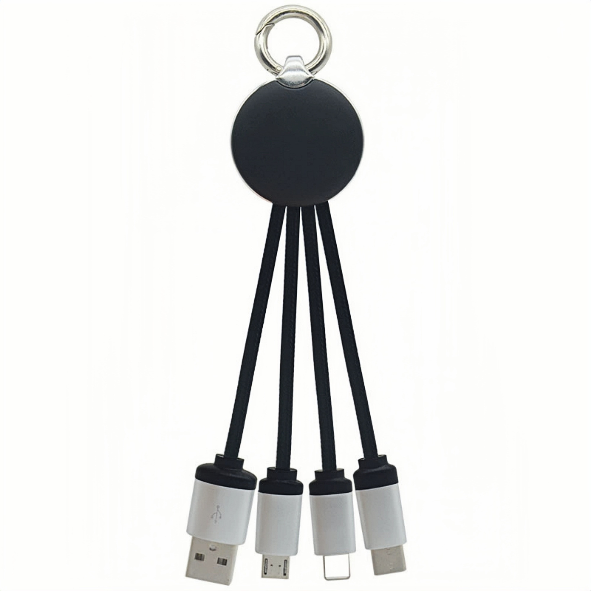 4-in-1 Charging Cable Keychain 3