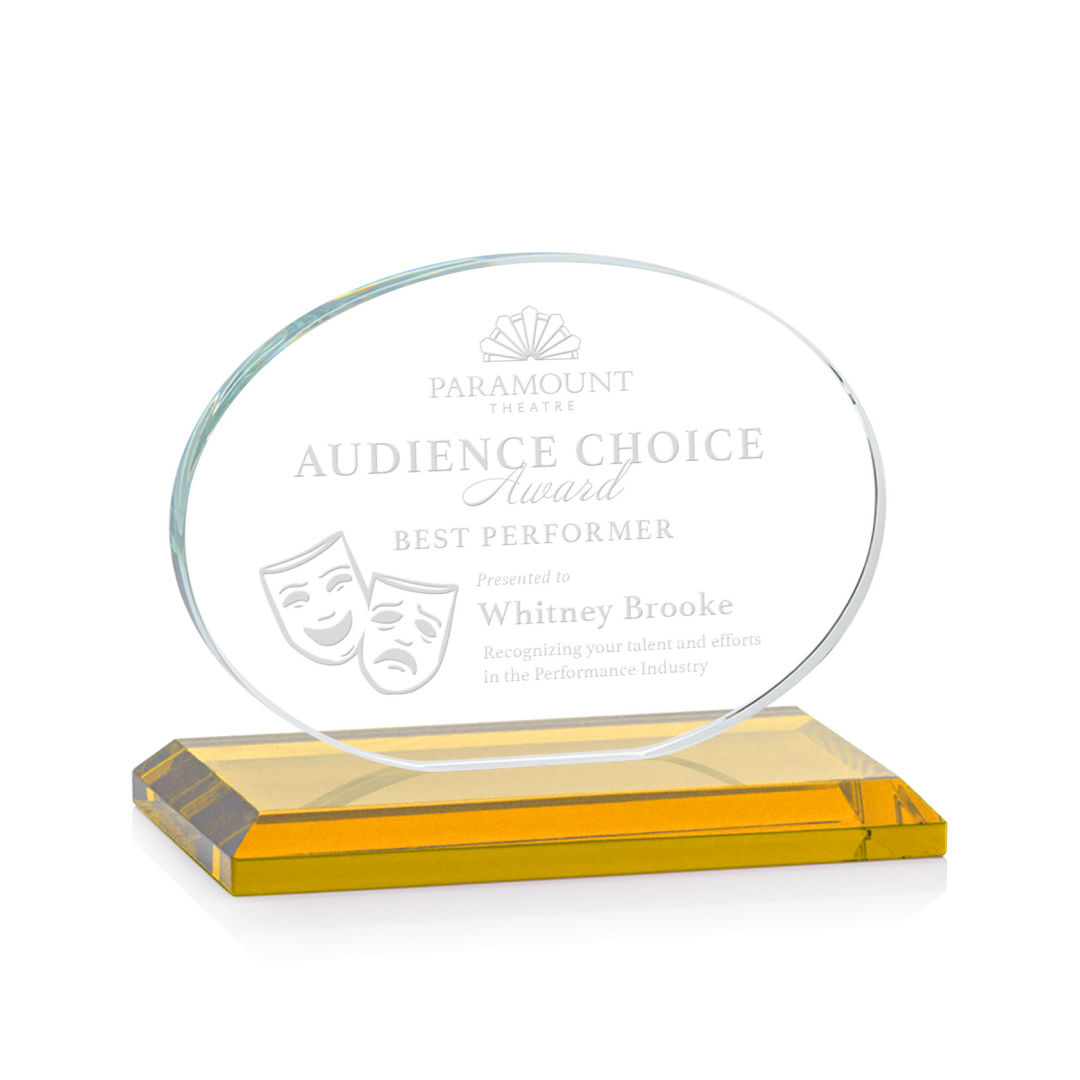 Austin Award (Horiz) - Amber 2