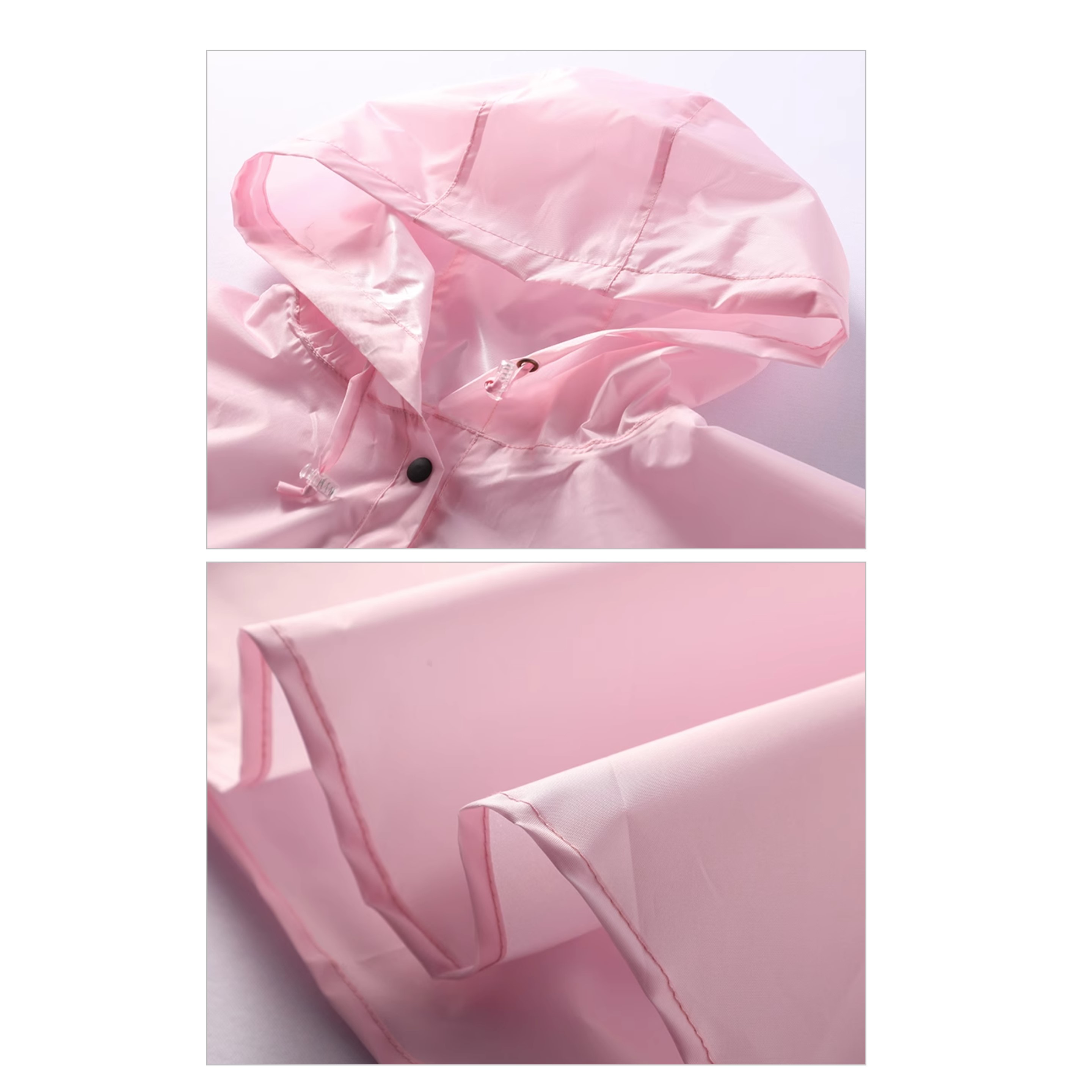 Lightweight Rain Poncho for Kids (direct import), custom youth shirt with logo imprint 3
