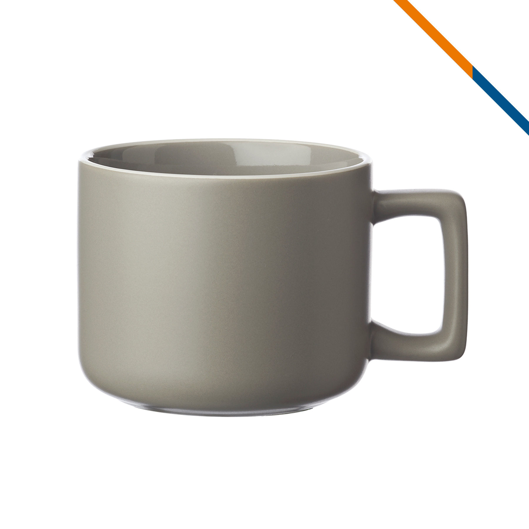 Yvette Latte Ceramic Mug - 14 OZ. 7