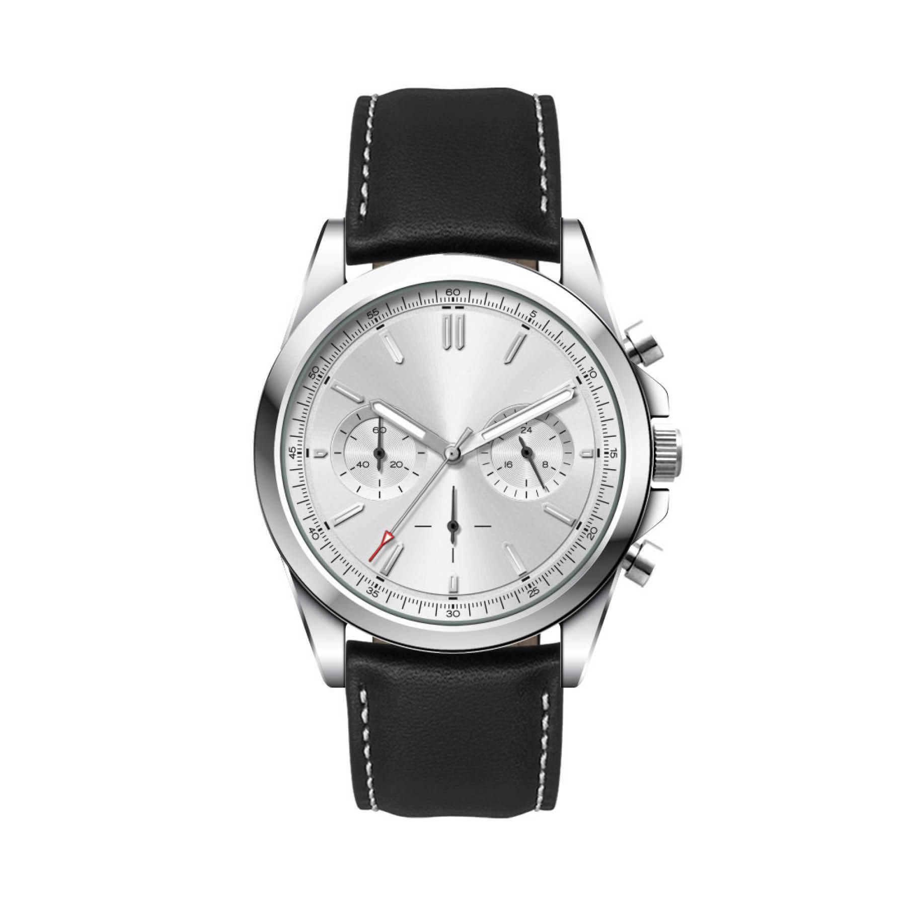 41MM, SILVER METAL CASE, CHRONO MVT 4
