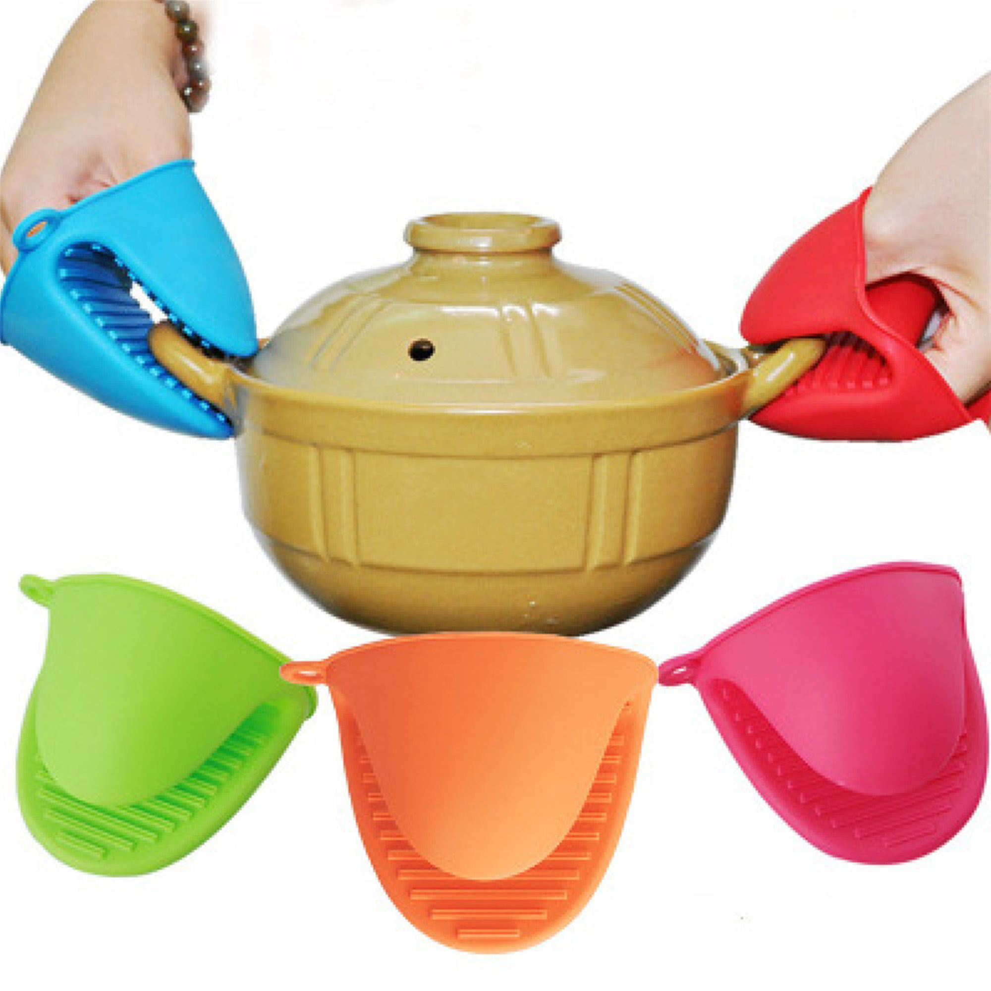 Heat Resistant Silicone Finger Clip 2