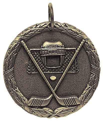 Hockey XR100 Series Medal, 1 1/4" 2