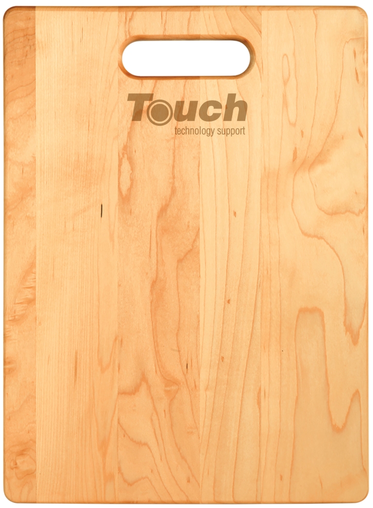 13 3/4" x 9 3/4" Maple Cutting Board MADE IN THE USA!