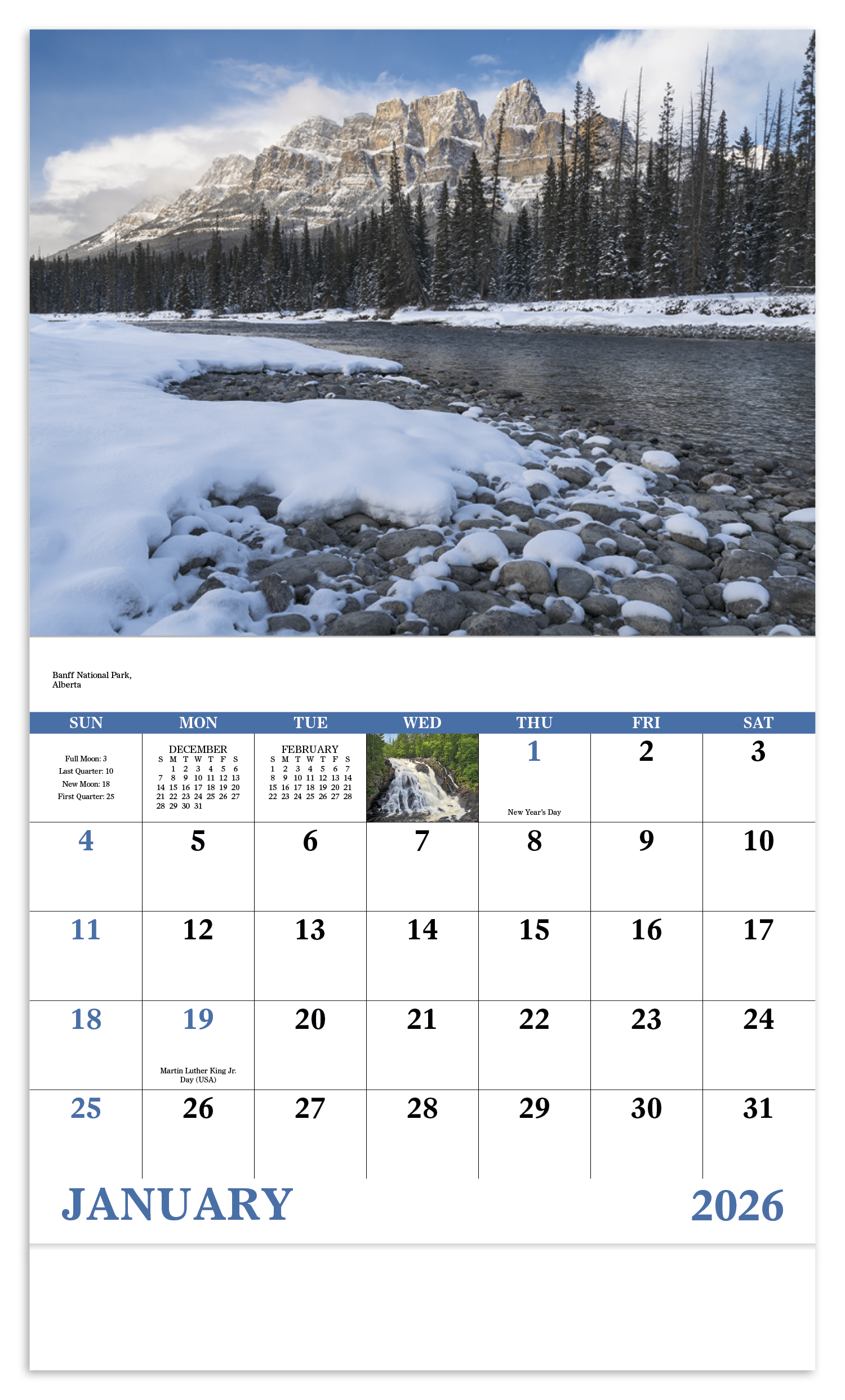 Good Value™ Scenic Canada - Stapled Calendar 18
