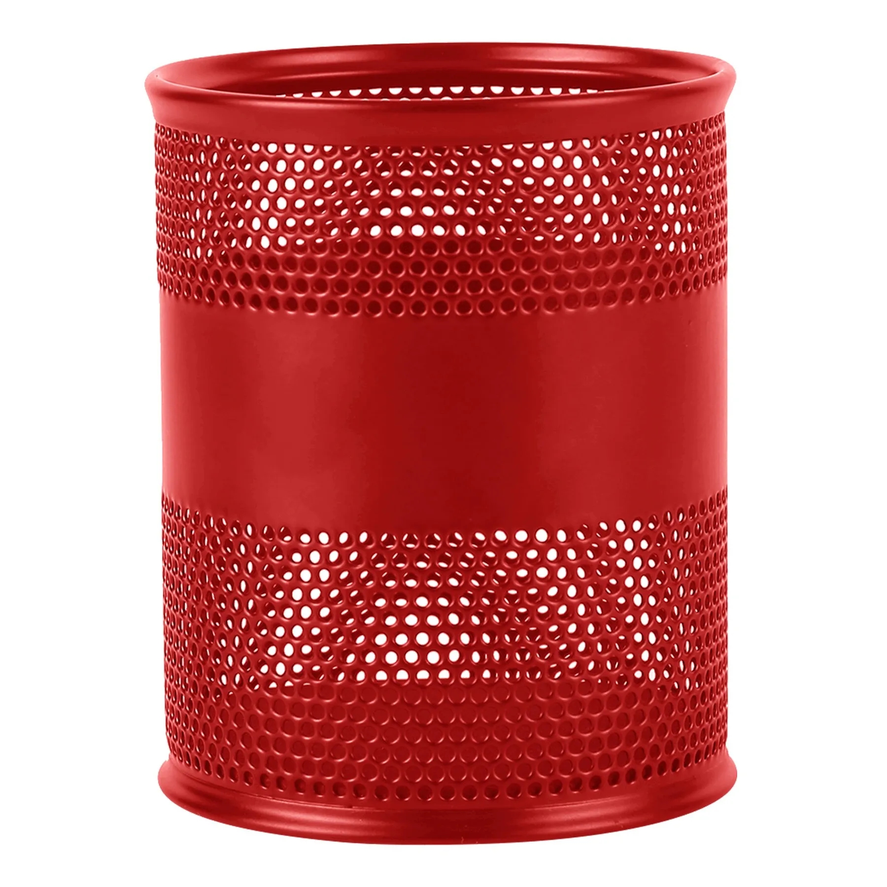 Round Mesh Pen and Pencil Cup 7