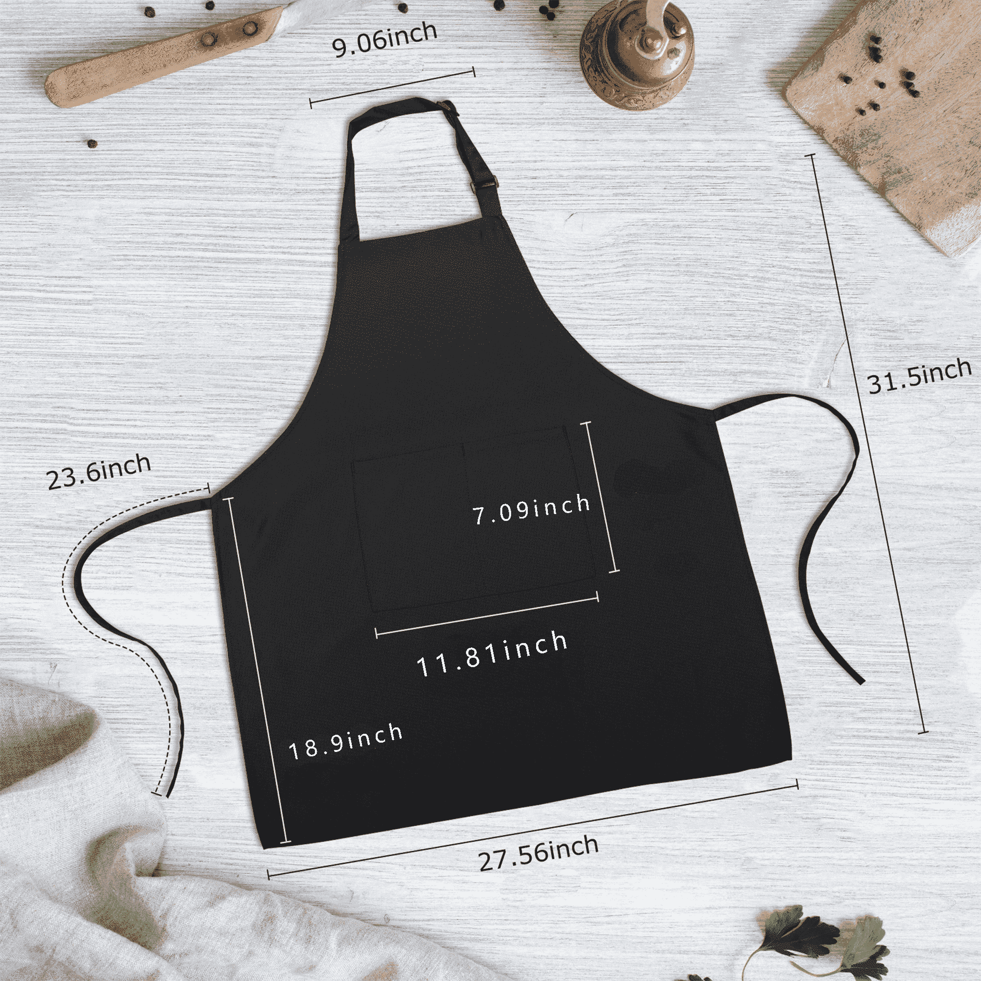 Unisex Home Kitchen Chef Aprons Rush Service 2