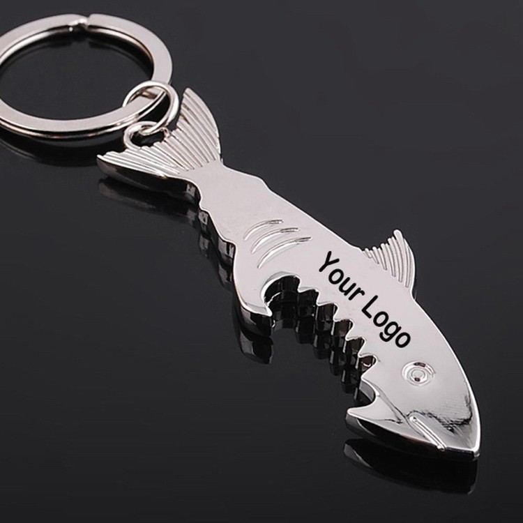 Shark Style Bottle Opener With Keyring 2