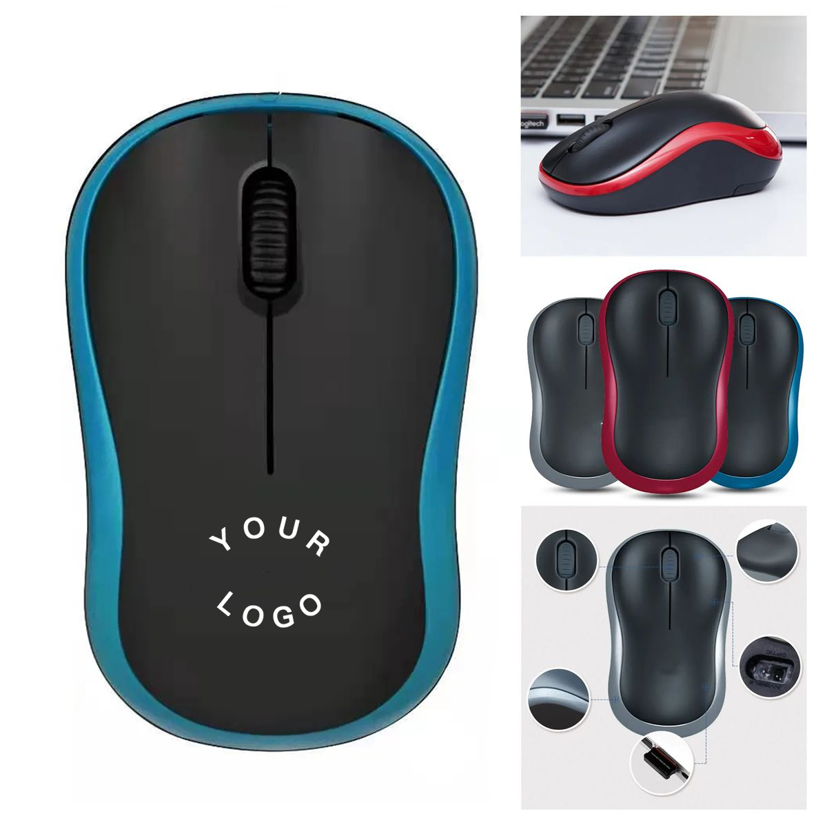 Compact Wireless Mouse For Office And Home Use 2