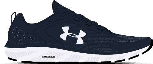 UA Charged Assert 9 Wide 4E Men's Running Shoes 4
