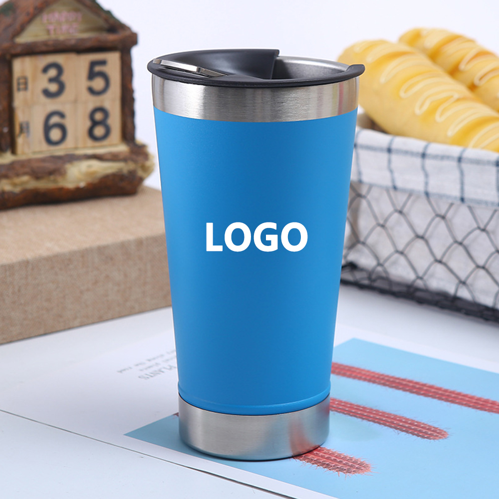 Stainless Steel Tumbler With Bottle Opener 1