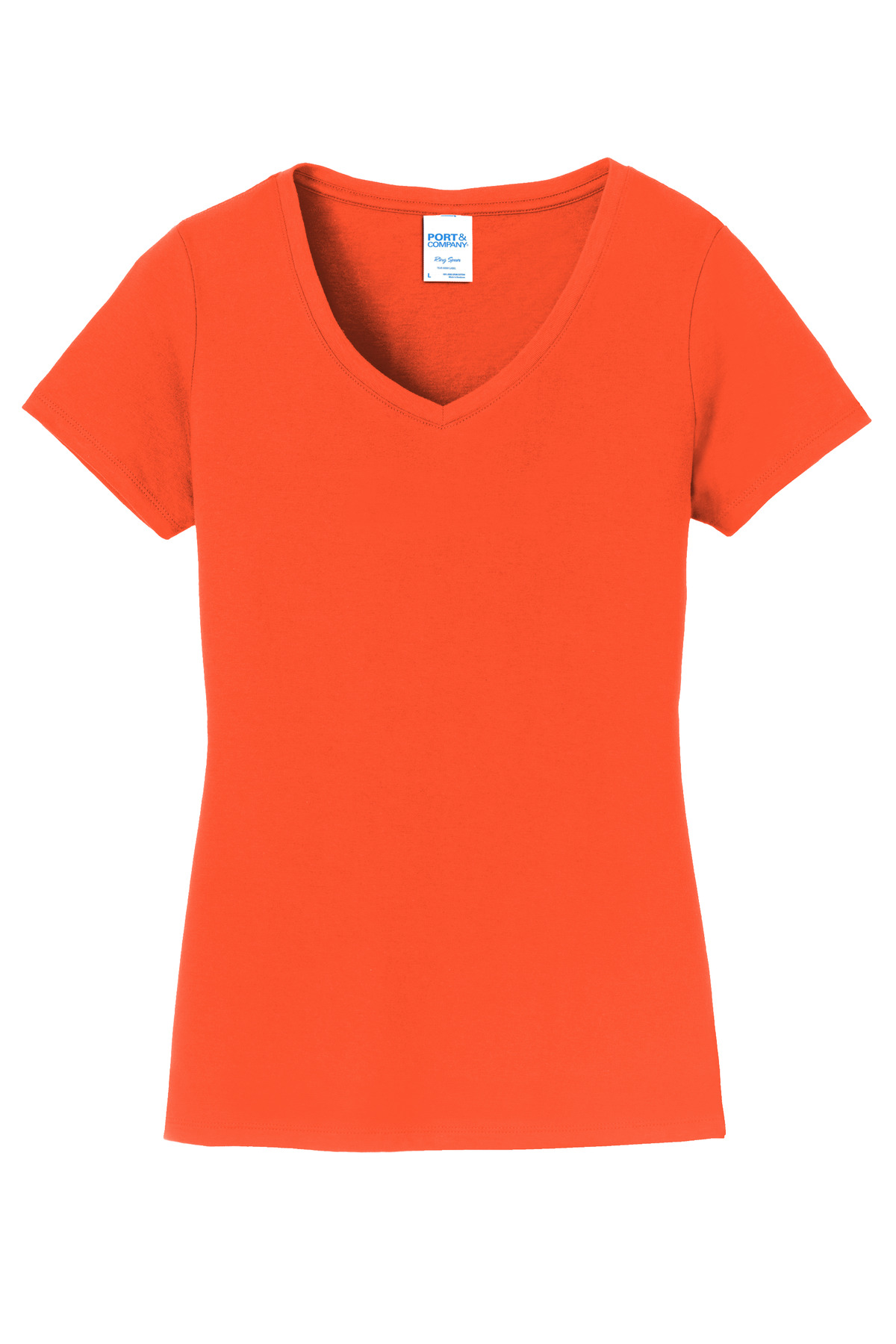 Port & Co Women's Fan Favorite V-Neck Tee. LPC450V 98