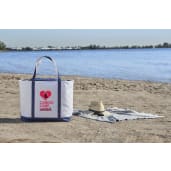 Baltic 24oz Cotton Canvas Tall Zippered Tote 67