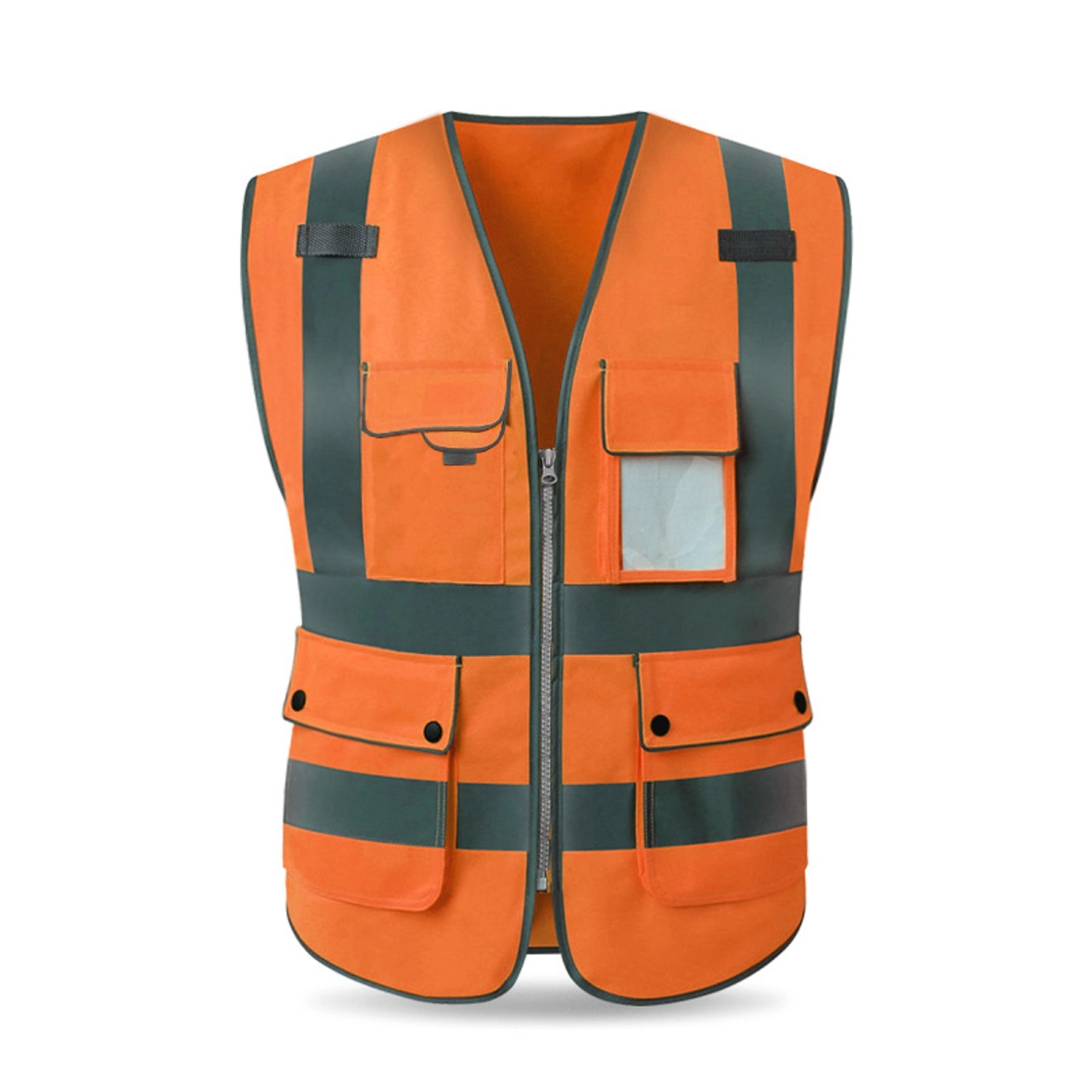 High Visibility 100% Polyester Reflective Vest 7