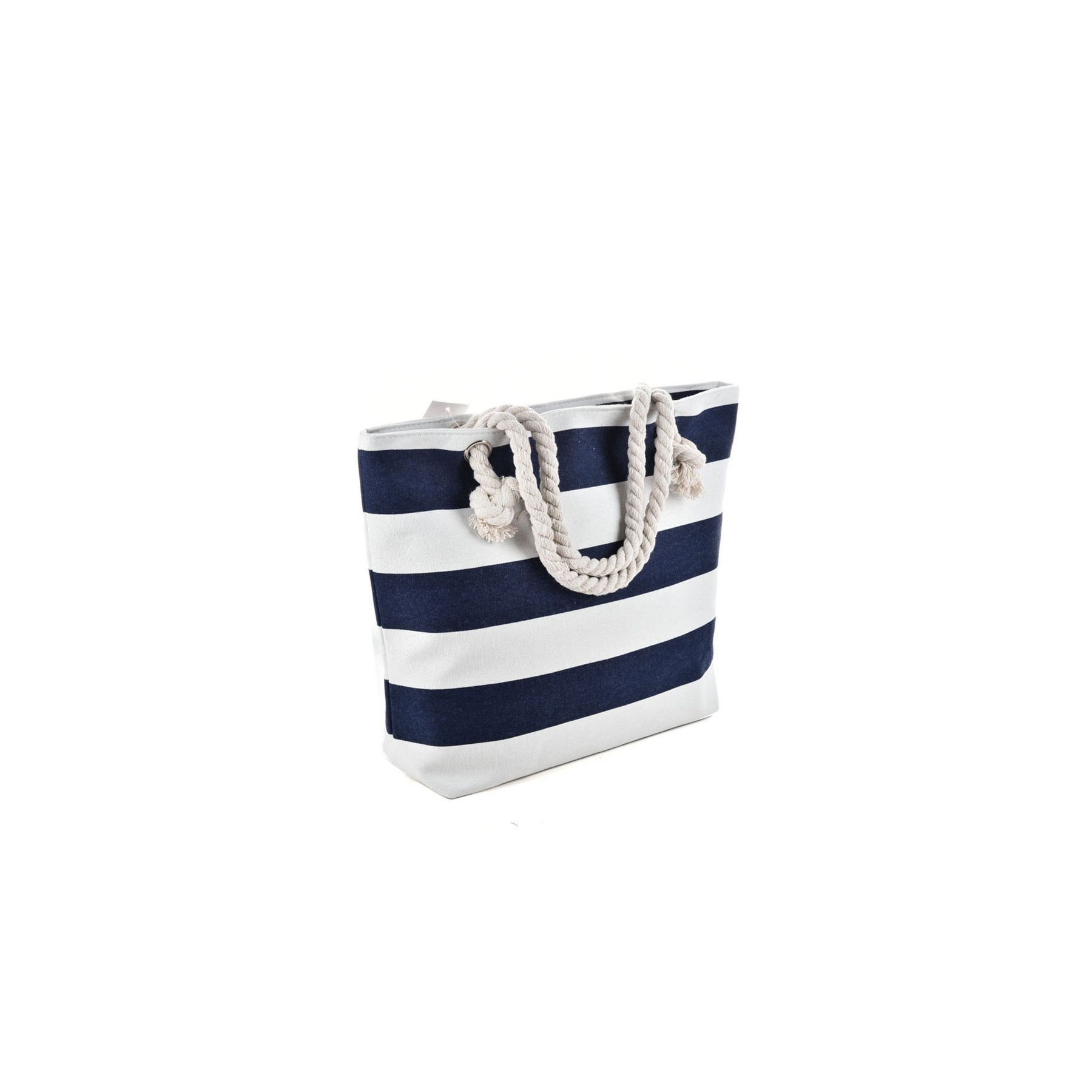 Large Zippered Canvas Beach Bag, custom tote bag with logo imprint 2