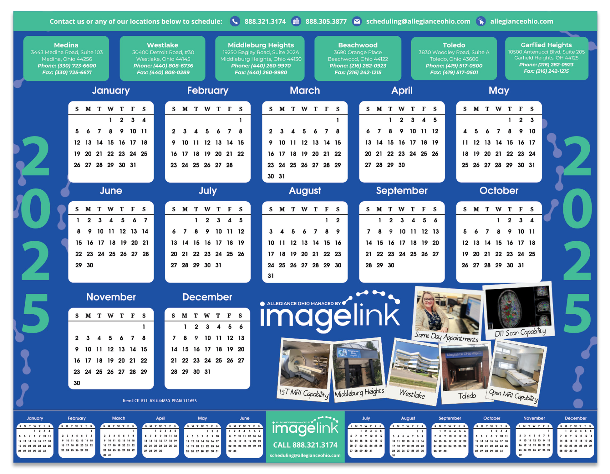 Repositionable Multipurpose Calendar 1