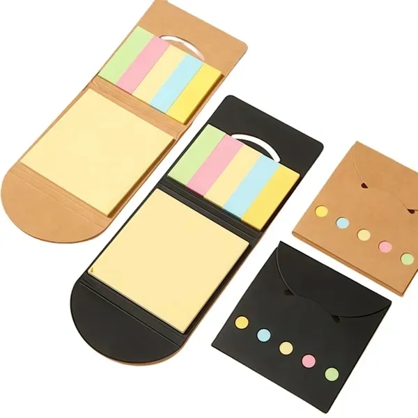 Neon Sticky Notes & Page Markers Combo Pack 6